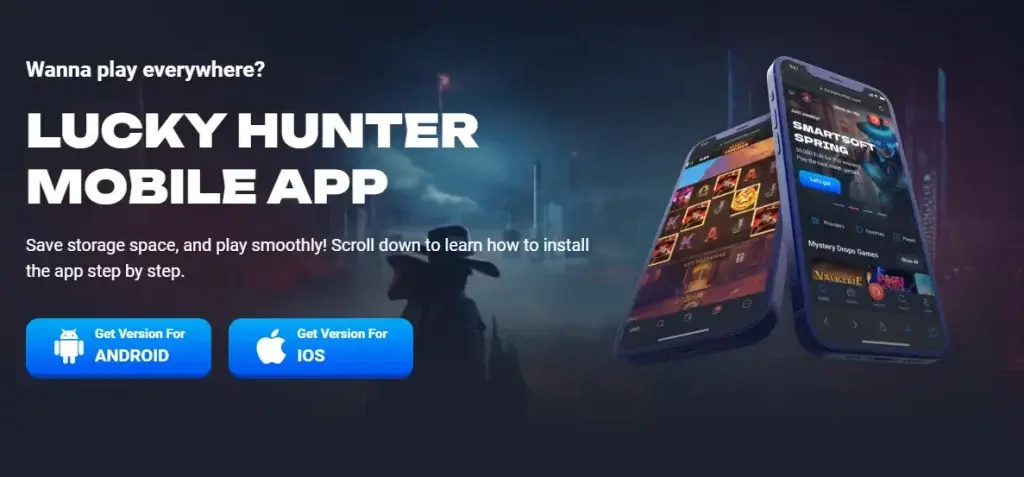 Lucky Hunter App Banner