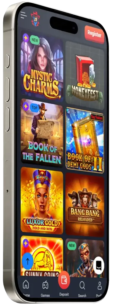 Pokies on LuckyHunter Mobile