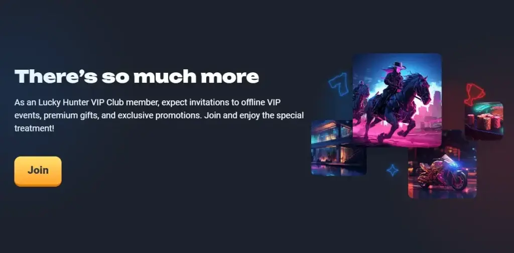 VIP Program with LuckyHunter Bonus